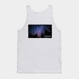 Zodiac Majesty Capricorn Constellation Tank Top